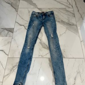 Zara premium wash jeans size 2us